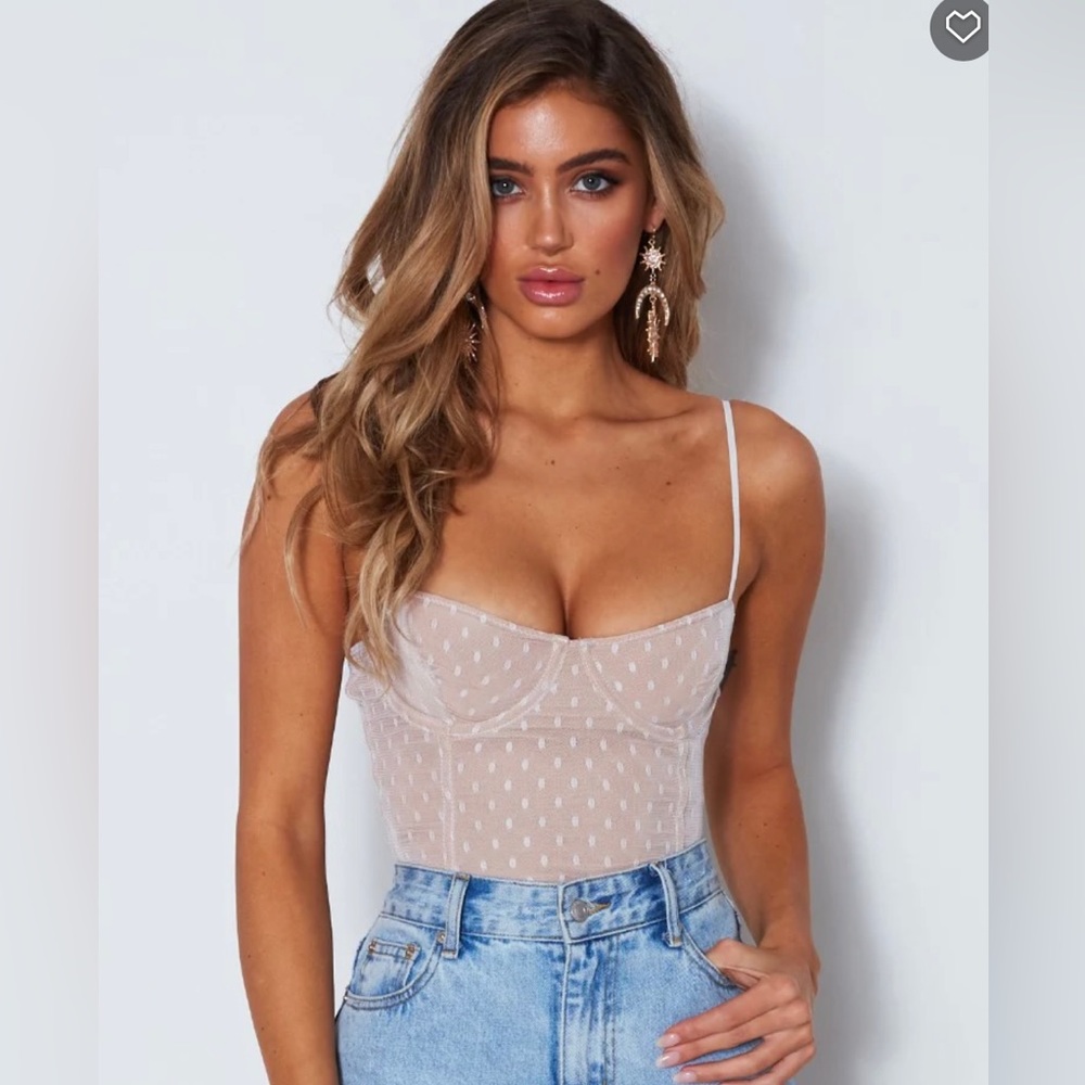 White Fox Boutique No Looking Back Bodysuit